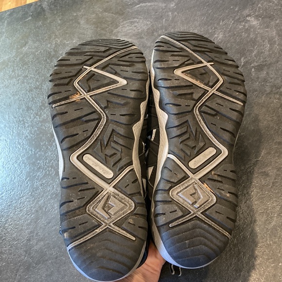 Mens Eddie Bauer Eastport black gray closed toes sandals size 13 - Picture 11 of 13